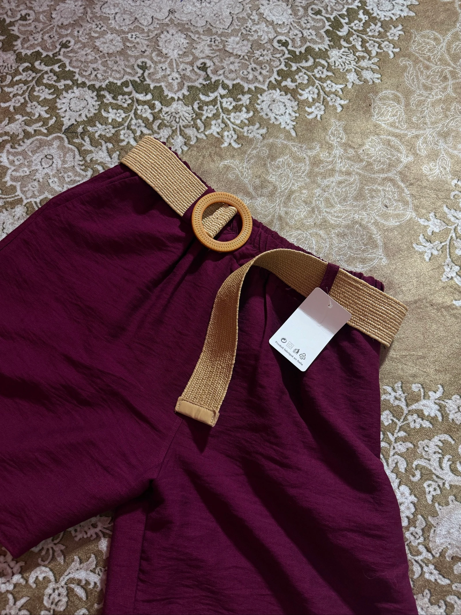 Korte violette zomerbermuda – photo 10